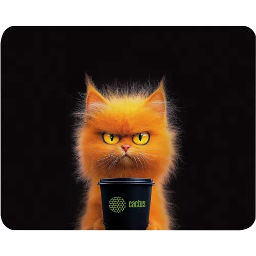 Коврик для мыши Cactus Red Cat 220x180x2мм (CS-MP-P11XS)