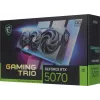Видеокарта MSI PCI-E 5.0 RTX 5070 12G GAMING TRIO OC NVIDIA GeForce RTX 5070 12Gb 192bit GDDR7 2610/28000 HDMIx1 DPx3 HDCP Ret