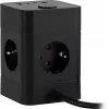Сетевой удлинитель Buro BU-PTE4.1UC-B 1.5м (4 розетки) черный (коробка)