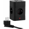 Сетевой удлинитель Buro BU-PTE4.1UC-B 1.5м (4 розетки) черный (коробка)
