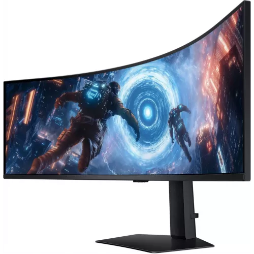 Монитор Samsung 49" Odyssey G9 S49FG916EIXCI черный VA LED 32:9 HDMI матовая HAS Piv 350cd 178гр/178гр 5120x1440 144Hz FreeSync Premium Pro DP USB 15.6кг