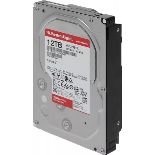 Жесткий диск WD SATA-III 12TB WD122KFBX NAS Red Pro (7200rpm) 512Mb 3.5"