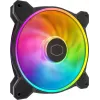 Вентилятор для корпуса Cooler Master MasterFan MF140 Halo2 ARGB 140х140x25 черный 4-pin 27дБ (MFL-B4DN-16NP2-R2) Ret