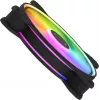 Вентилятор для корпуса Cooler Master MasterFan MF140 Halo2 ARGB 140х140x25 черный 4-pin 27дБ (MFL-B4DN-16NP2-R2) Ret