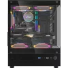 Корпус Formula Crystal Z1CM черный без БП mATX 5x120mm 1xUSB3.0 audio bott PSU