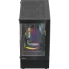 Корпус Formula Crystal Z1CM черный без БП mATX 5x120mm 1xUSB3.0 audio bott PSU