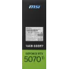 Видеокарта MSI PCI-E 5.0 RTX 5070 TI 16G GAMING TRIO OC NVIDIA GeForce RTX 5070TI 16Gb 256bit GDDR7 2572/28000 HDMIx1 DPx3 HDCP Ret