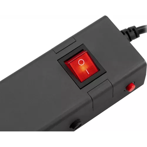 Сетевой фильтр Buro 600SE-3-B 3м (6 розеток) черный (коробка)