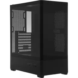 Корпус Accord ACC-R4A черный без БП ATX 7x120mm 1xUSB3.0 audio bott PSU