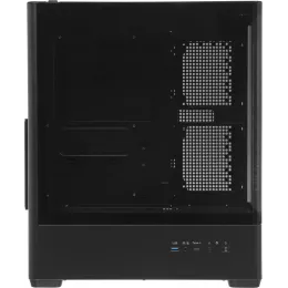 Корпус Accord ACC-R4A черный без БП ATX 7x120mm 1xUSB3.0 audio bott PSU