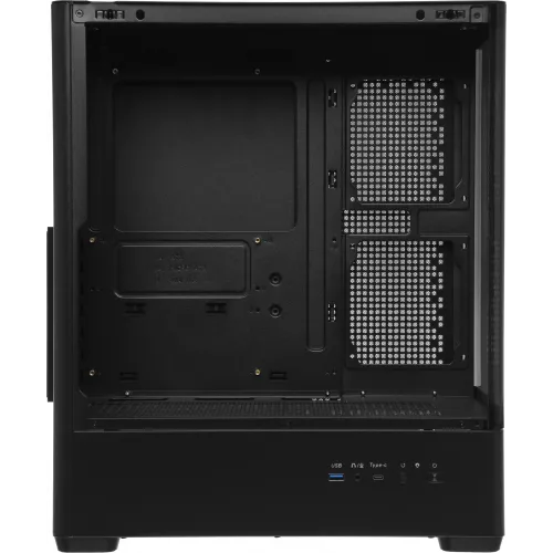 Корпус Accord ACC-R4A черный без БП ATX 7x120mm 1xUSB3.0 audio bott PSU