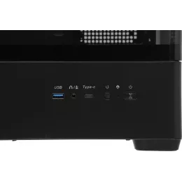 Корпус Accord ACC-R4A черный без БП ATX 7x120mm 1xUSB3.0 audio bott PSU