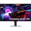 Монитор Samsung 32" Odyssey OLED G8 LS32FG812SIXCI серебристый OLED LED 16:9 HDMI матовая HAS Piv 260cd 178гр/178гр 3840x2160 240Hz FreeSync Premium Pro DP 4K USB 8.4кг