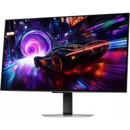 Монитор Samsung 32" Odyssey OLED G8 LS32FG812SIXCI серебристый OLED LED 16:9 HDMI матовая HAS Piv 260cd 178гр/178гр 3840x2160 240Hz FreeSync Premium Pro DP 4K USB 8.4кг