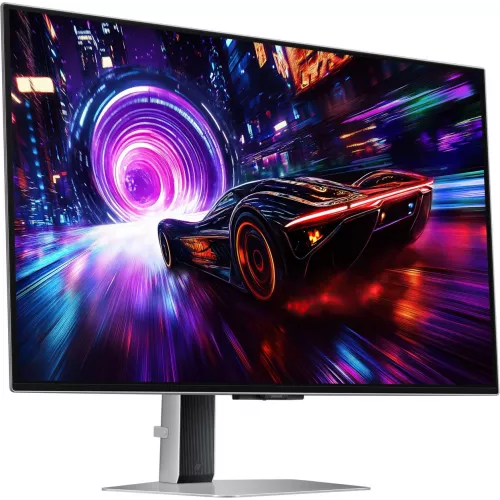 Монитор Samsung 32" Odyssey OLED G8 LS32FG812SIXCI серебристый OLED LED 16:9 HDMI матовая HAS Piv 260cd 178гр/178гр 3840x2160 240Hz FreeSync Premium Pro DP 4K USB 8.4кг
