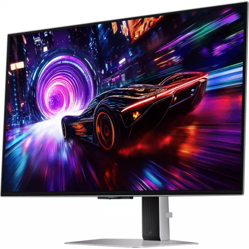 Монитор Samsung 32" Odyssey OLED G8 LS32FG812SIXCI серебристый OLED LED 16:9 HDMI матовая HAS Piv 260cd 178гр/178гр 3840x2160 240Hz FreeSync Premium Pro DP 4K USB 8.4кг