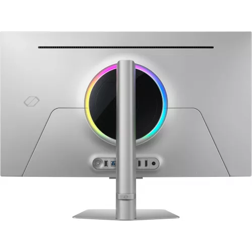 Монитор Samsung 32" Odyssey OLED G8 LS32FG812SIXCI серебристый OLED LED 16:9 HDMI матовая HAS Piv 260cd 178гр/178гр 3840x2160 240Hz FreeSync Premium Pro DP 4K USB 8.4кг