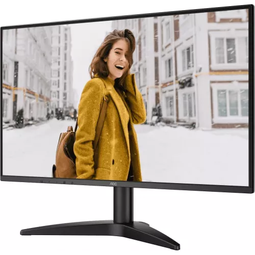 Монитор AOC 23.8" 24B36H черный IPS LED 16:9 HDMI матовая 1500:1 300cd 178гр/178гр 1920x1080 120Hz VGA FHD 2.4кг