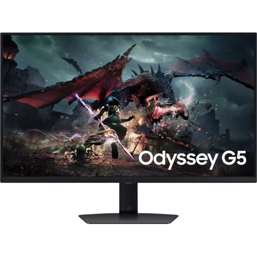 Монитор Samsung 32" Odyssey G5 S32DG502EIXCI черный IPS LED 16:9 HDMI TV матовая HAS Piv 1000:1 350cd 178гр/178гр 2560x1440 180Hz FreeSync DP QHD 7.4кг
