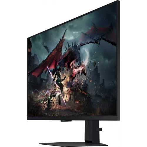 Монитор Samsung 32" Odyssey G5 S32DG502EIXCI черный IPS LED 16:9 HDMI TV матовая HAS Piv 1000:1 350cd 178гр/178гр 2560x1440 180Hz FreeSync DP QHD 7.4кг