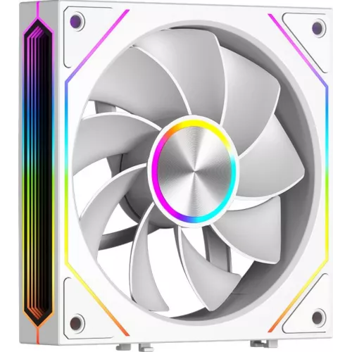 Вентилятор для корпуса PcCooler F3 X120R Reverse ARGB 120х120x25 белый 4-pin 28.4дБ (F3X12R-BKAC112-GL) Ret