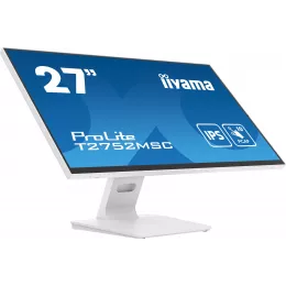 Монитор Iiyama 27" ProLite T2752MSC-W1 белый IPS LED 16:9 HDMI M/M глянцевая 1000:1 400cd 178гр/178гр 1920x1080 60Hz DP FHD USB Touch 6.7кг