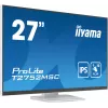 Монитор Iiyama 27" ProLite T2752MSC-W1 белый IPS LED 16:9 HDMI M/M глянцевая 1000:1 400cd 178гр/178гр 1920x1080 60Hz DP FHD USB Touch 6.7кг
