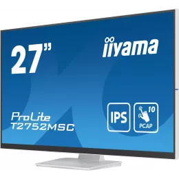 Монитор Iiyama 27" ProLite T2752MSC-W1 белый IPS LED 16:9 HDMI M/M глянцевая 1000:1 400cd 178гр/178гр 1920x1080 60Hz DP FHD USB Touch 6.7кг