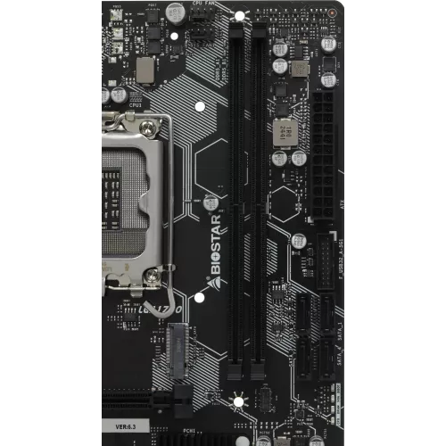 Материнская плата Biostar H610MHD D5 Soc-1700 Intel H610 2xDDR5 mATX AC`97 8ch(7.1) GbLAN+DVI+HDMI