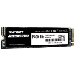 Накопитель SSD Patriot PCIe 4.0 x4 1TB P400LP1KGM28H P400 Lite M.2 2280