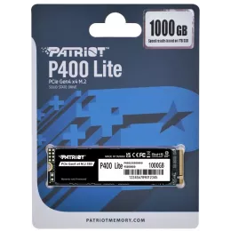 Накопитель SSD Patriot PCIe 4.0 x4 1TB P400LP1KGM28H P400 Lite M.2 2280