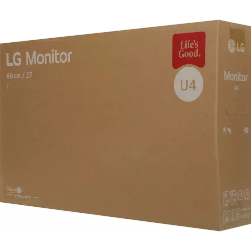 Монитор LG 27" 27U411A-B черный IPS LED 16:9 HDMI матовая 1500:1 250cd 178гр/178гр 1920x1080 120Hz VGA FHD 4.2кг