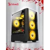 Корпус Bloody CC-123 черный без БП mATX 8x120mm 2xUSB2.0 1xUSB3.0 audio bott PSU