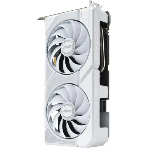 Видеокарта Asus PCI-E 5.0 DUAL-RTX5060TI-O16G-WHITE NVIDIA GeForce RTX 5060TI 16Gb 128bit GDDR7 2602/28000 HDMIx1 DPx3 HDCP Ret