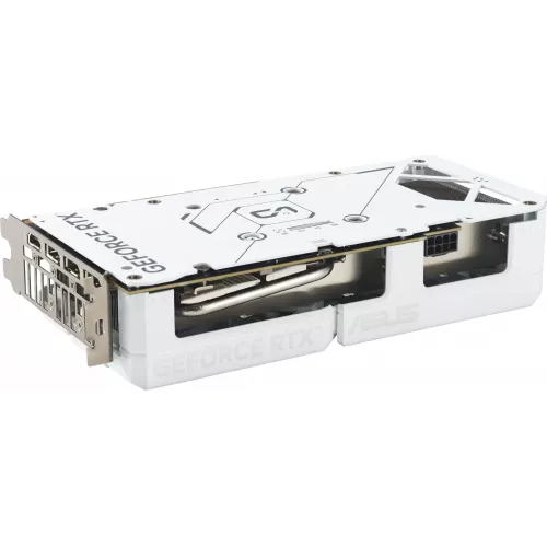 Видеокарта Asus PCI-E 5.0 DUAL-RTX5060TI-O16G-WHITE NVIDIA GeForce RTX 5060TI 16Gb 128bit GDDR7 2602/28000 HDMIx1 DPx3 HDCP Ret