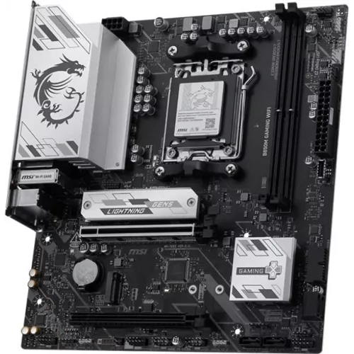 Материнская плата MSI B850M GAMING WIFI Socket AM5 AMD B850 2xDDR5 mATX AC`97 8ch(7.1) 2.5Gg RAID+HDMI+DP