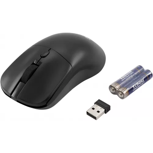 Мышь Acer OMR501 черный оптическая 1600dpi silent беспров. USB 4but (ZL.MCE11.016)
