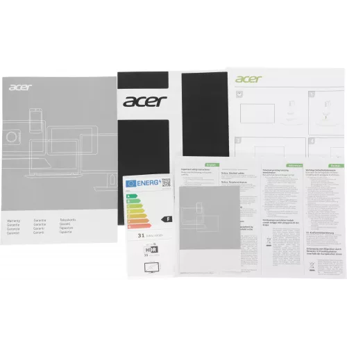 Монитор Acer 31.5" SA322QUEbmipx черный IPS LED 1ms 16:9 HDMI M/M 300cd 178гр/178гр 2560x1440 100Hz FreeSync DP WQ