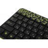 Клавиатура + мышь Logitech MK240 клав:черный/желтый мышь:черный/желтый USB беспроводная slim Multimedia (920-008198)