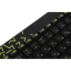 Клавиатура + мышь Logitech MK240 клав:черный/желтый мышь:черный/желтый USB беспроводная slim Multimedia (920-008198)