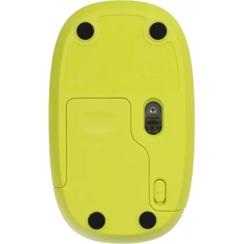 Клавиатура + мышь Logitech MK240 клав:черный/желтый мышь:черный/желтый USB беспроводная slim Multimedia (920-008198)