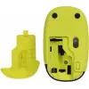 Клавиатура + мышь Logitech MK240 клав:черный/желтый мышь:черный/желтый USB беспроводная slim Multimedia (920-008198)