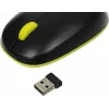 Клавиатура + мышь Logitech MK240 клав:черный/желтый мышь:черный/желтый USB беспроводная slim Multimedia (920-008198)