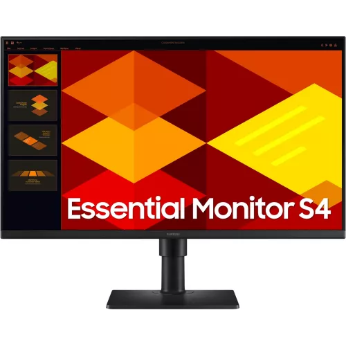 Монитор Samsung 27" Essential S4 S27D400GAUXEN черный IPS LED 16:9 HDMI матовая HAS Piv 1000:1 250cd 178гр/178гр 1920x1080 100Hz DP FHD USB 4кг