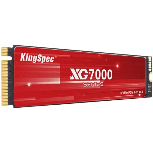 Накопитель SSD Kingspec PCIe 4.0 x4 4TB XG7000-4TB XG7000 M.2 2280