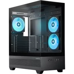 Корпус Chieftec Vista черный без БП ATX 6x120mm 2x140mm 1xUSB2.0 1xUSB3.0 audio bott PSU