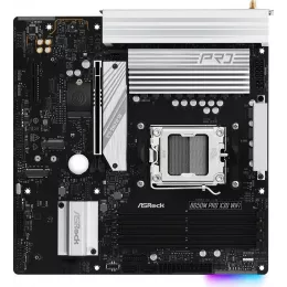 Материнская плата Asrock B650M PRO X3D WIFI Socket AM5 AMD B650 4xDDR5 mATX AC`97 8ch(7.1) 2.5Gg RAID+HDMI+DP