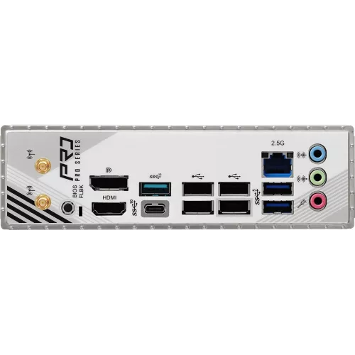 Материнская плата Asrock B650M PRO X3D WIFI Socket AM5 AMD B650 4xDDR5 mATX AC`97 8ch(7.1) 2.5Gg RAID+HDMI+DP