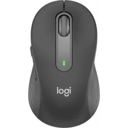 Мышь Logitech M650 L черный оптическая 4000dpi silent беспров. BT/Radio USB 5but (910-006350)