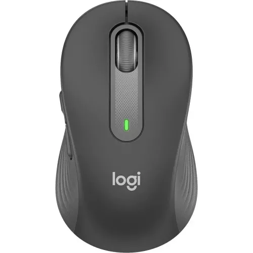 Мышь Logitech M650 L черный оптическая 4000dpi silent беспров. BT/Radio USB 5but (910-006350)